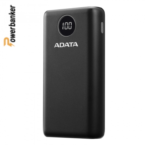 خرید، مشخصات و قیمت پاور بانک فست شارژ ای دیتا Power Bank P10000QCD - پاوربانکر