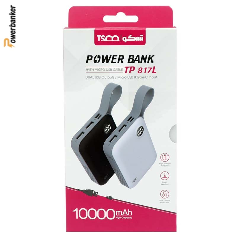 پاوربانک تسکو TSCO TP817L 10000mAh