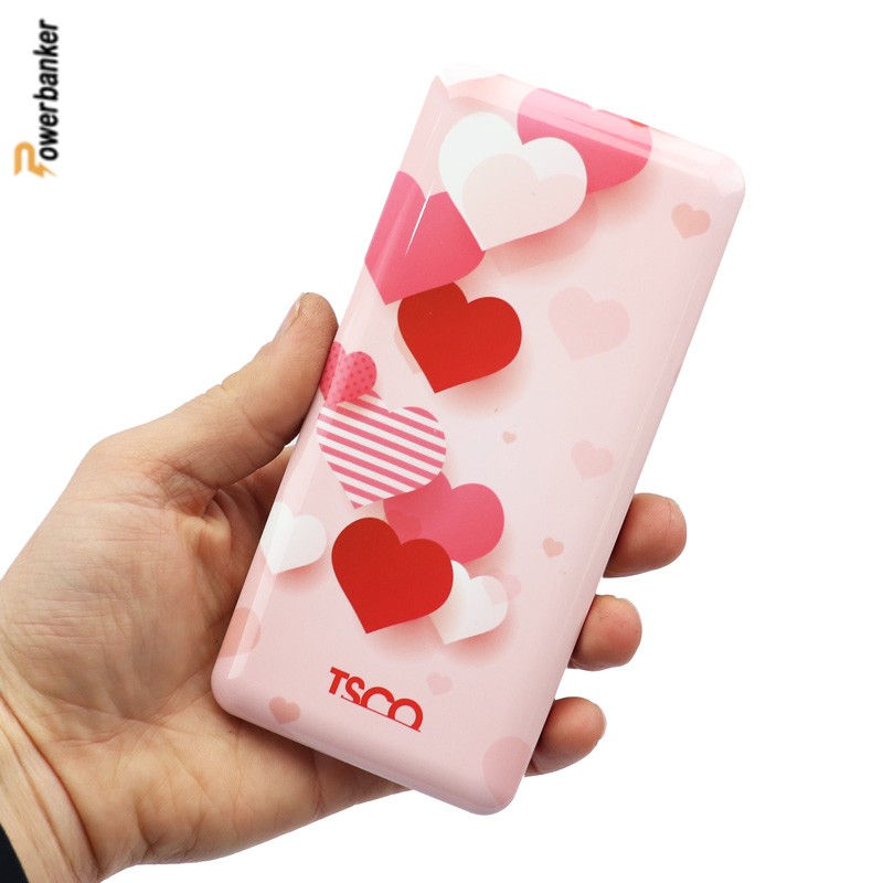 پاوربانک تسکو طرح قلب TSCO TP836 10000mAh - فست شارژ