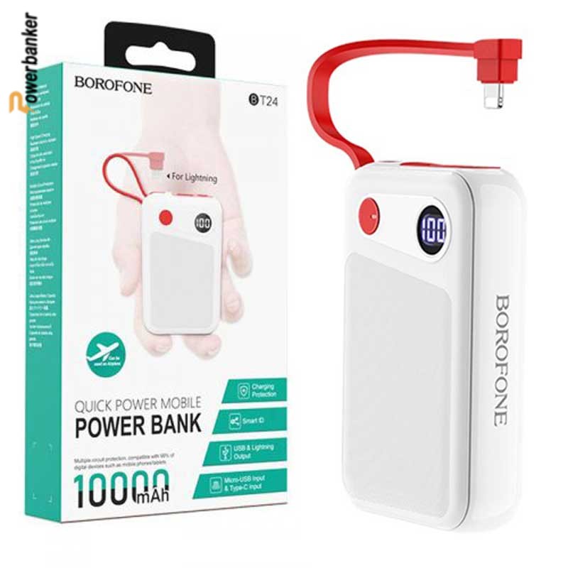 پاوربانک بروفون Borofone BT24 10000mAh