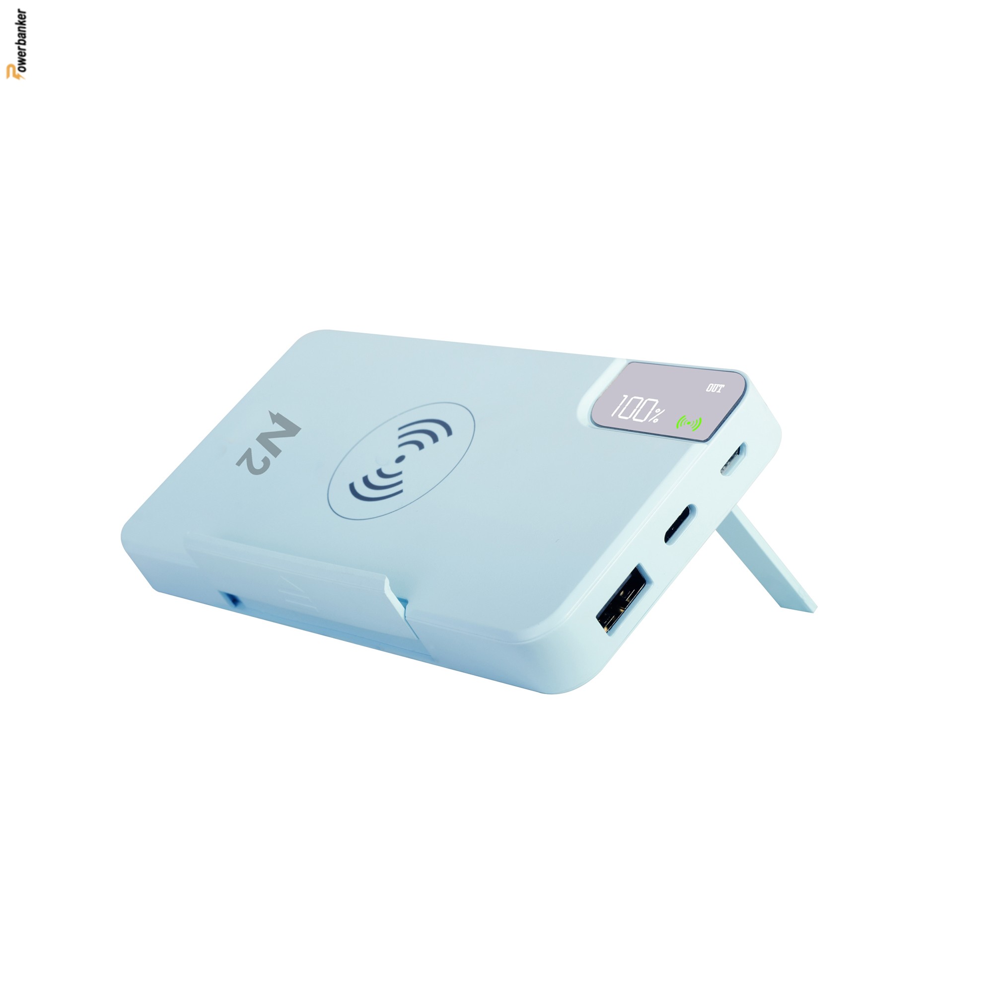 پاوربانک ان2 مدل N2 HG508 10000mAh - وایرلس