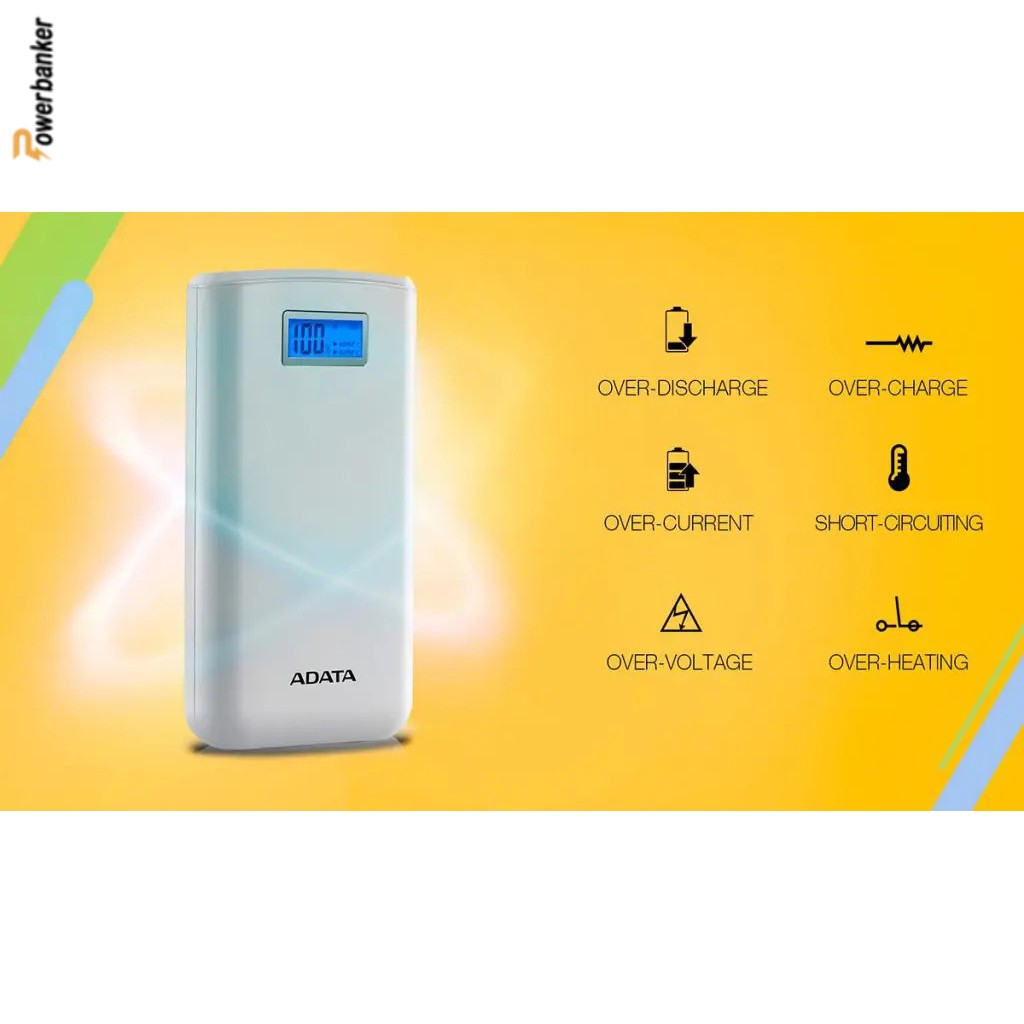 پاوربانک ای دیتا Adata P20000D 20000mAh