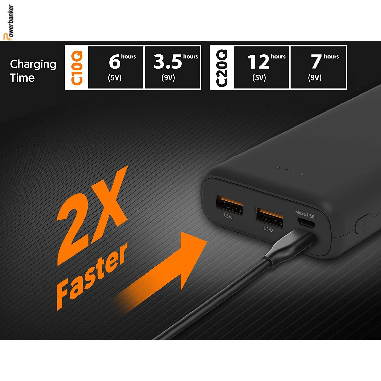 پاوربانک سیلیکون پاور SP C10QC 10000mAh