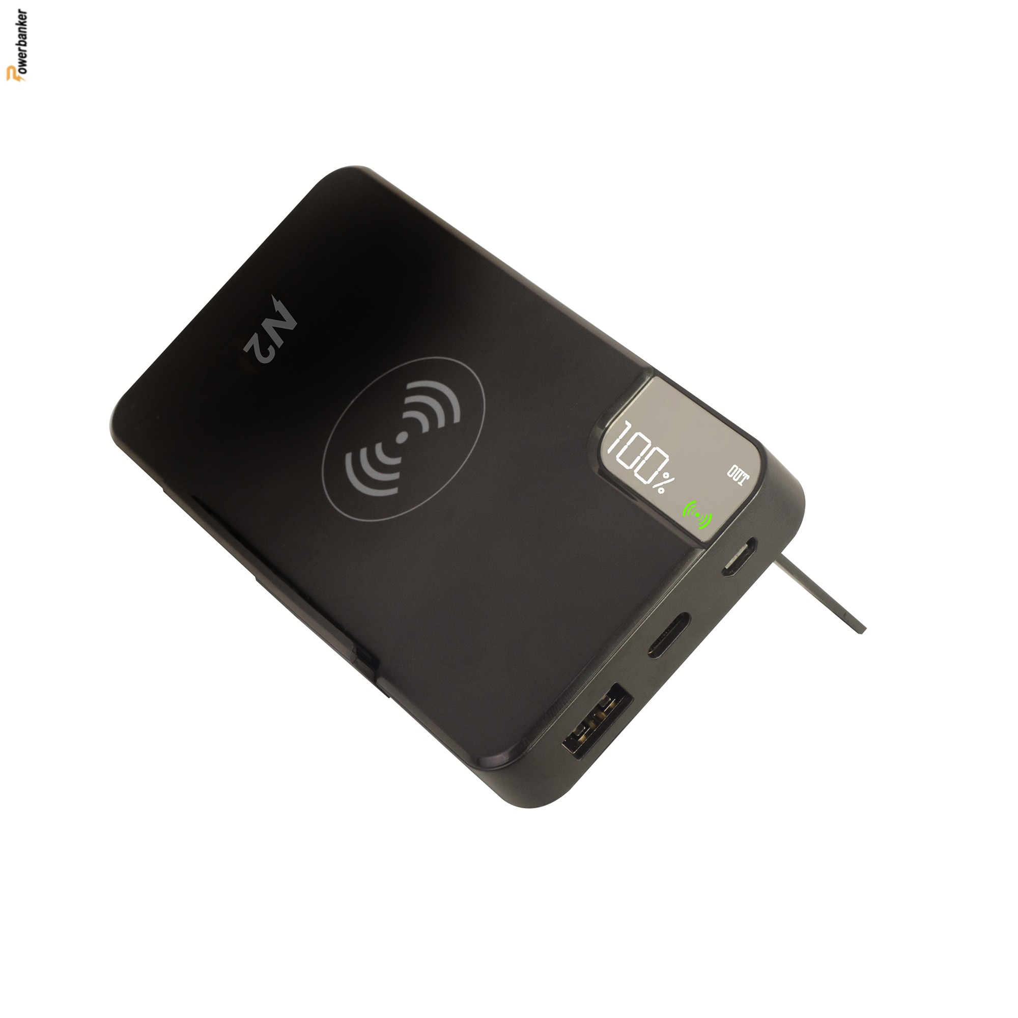 پاوربانک ان2 مدل N2 HG508 10000mAh - وایرلس