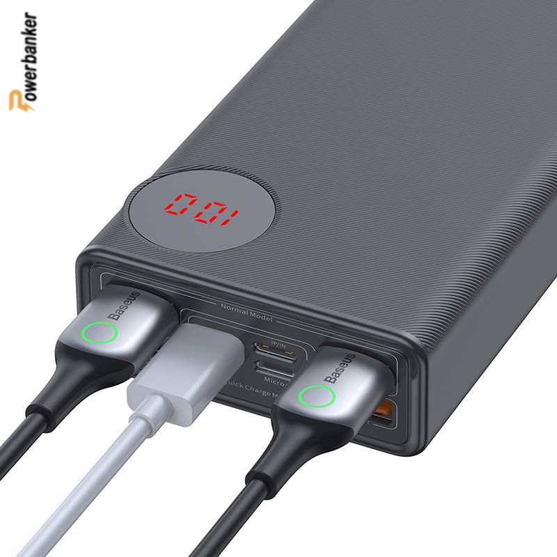پاوربانک فست شارژ باسئوس Baseus MQC 30000mAh