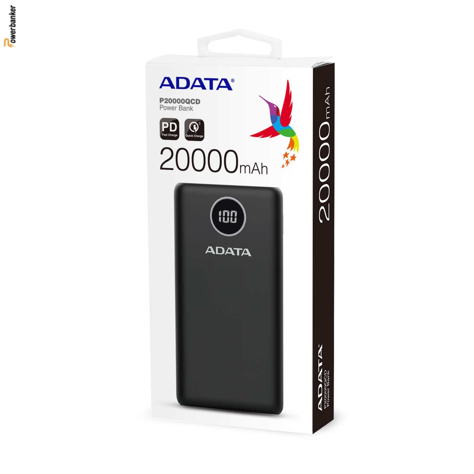 پاوربانک ای دیتا Adata P20000QCD 20000mAh