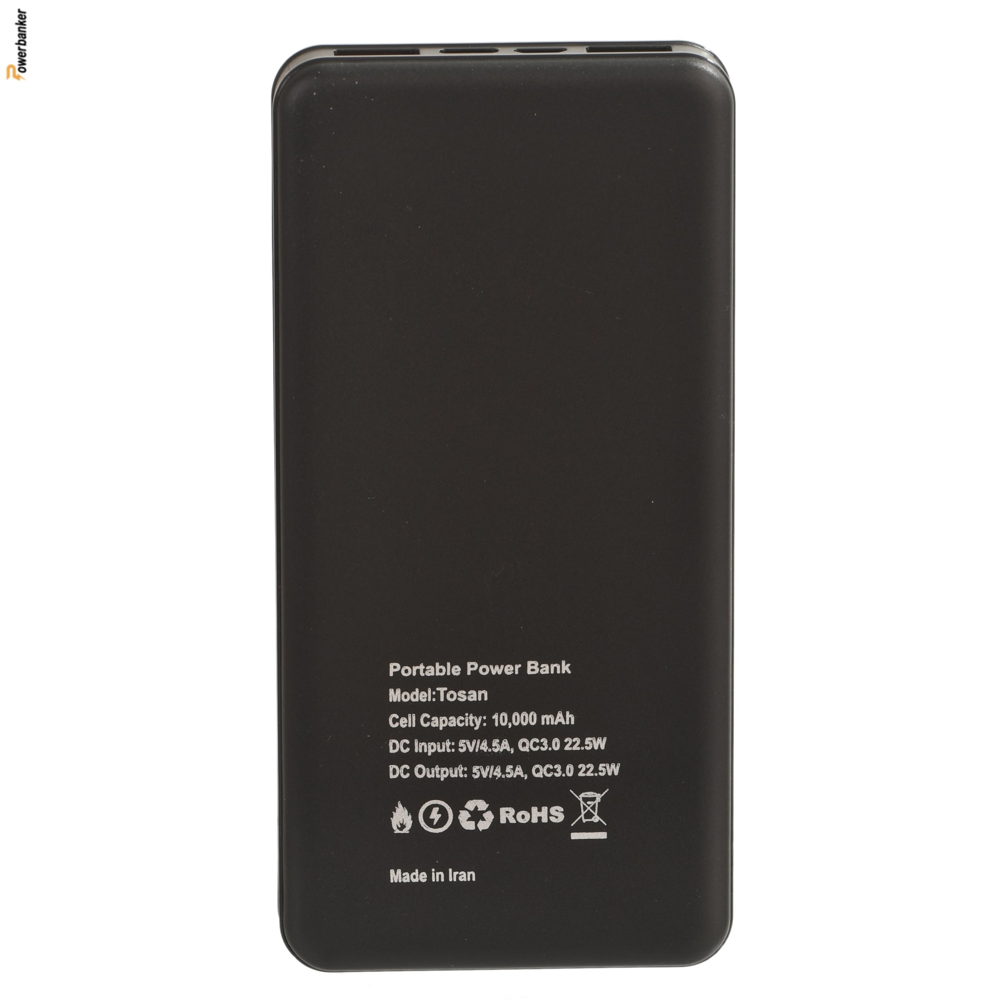 پاوربانک فست شارژ نوژا نیرو مدل توسن 10000mAh