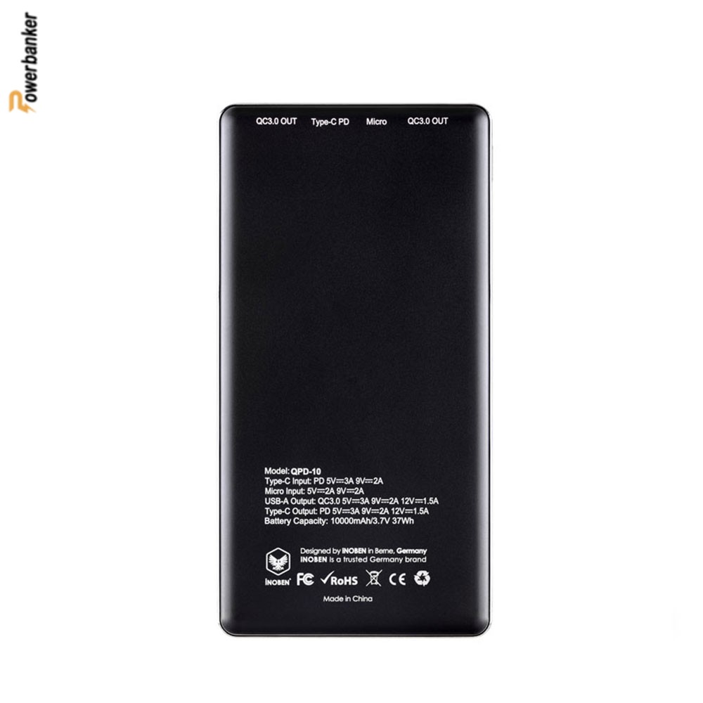 پاوربانک فست شارژ آینوبن Inoben QPD10 10000mAh