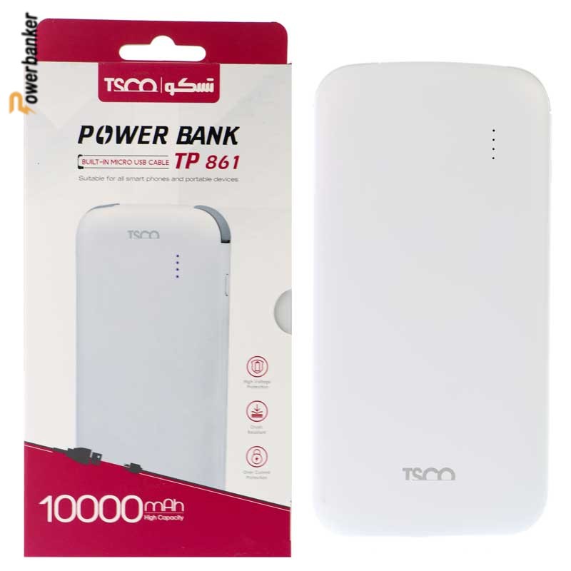پاوربانک تسکو TSCO TP861 10000mAh