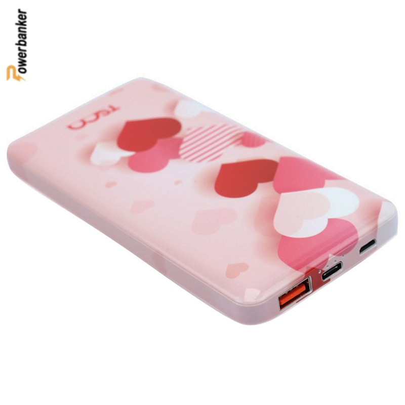 پاوربانک تسکو طرح قلب TSCO TP836 10000mAh - فست شارژ