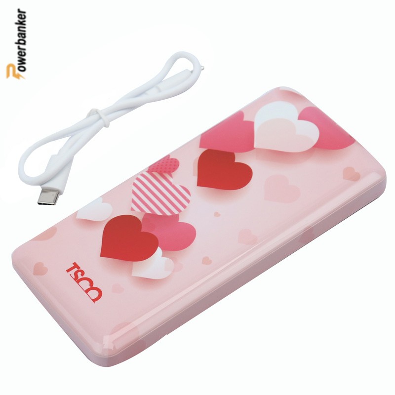 پاوربانک تسکو طرح قلب TSCO TP836 10000mAh - فست شارژ