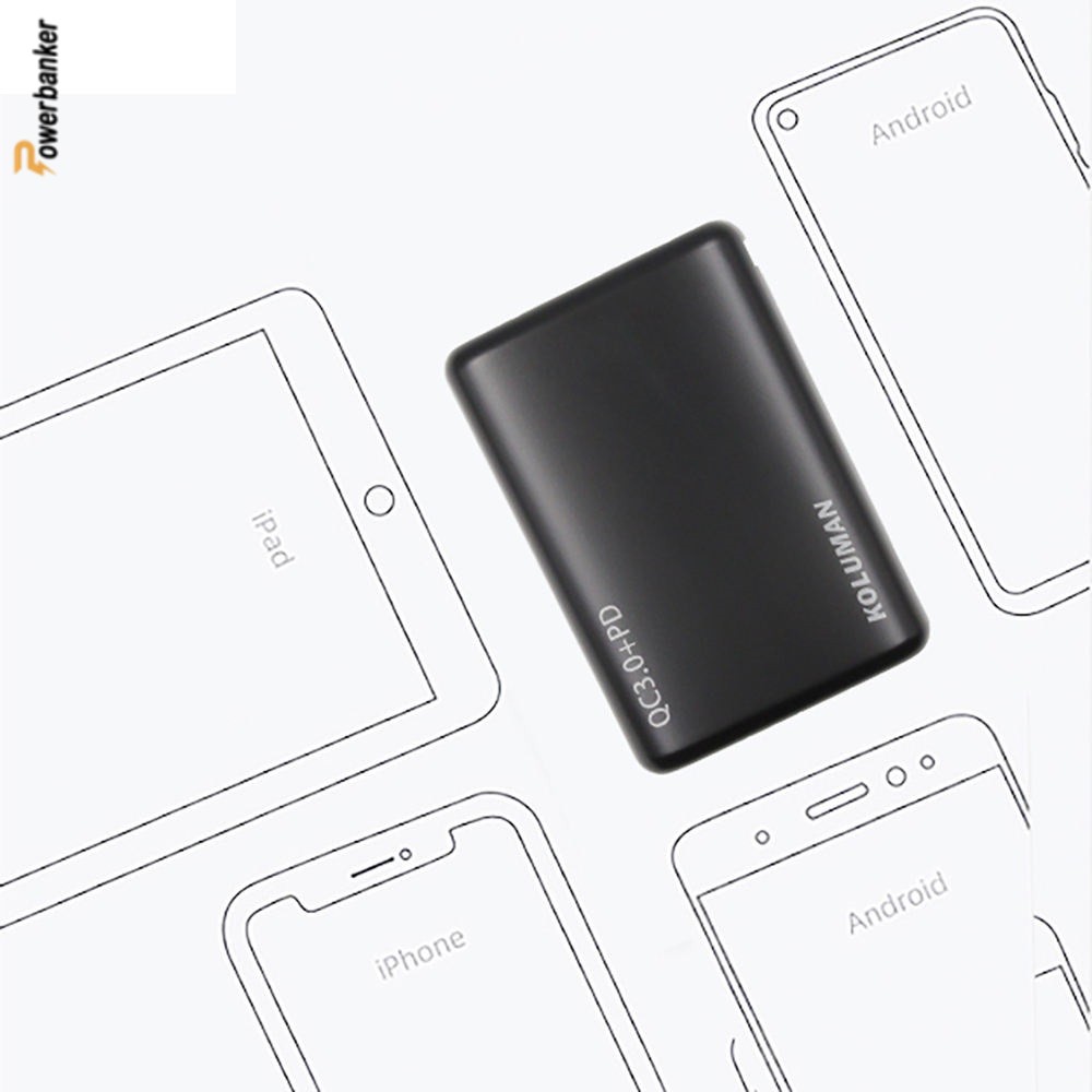 پاوربانک کلومن Koluman KP300 10000mAh - فست شارژ