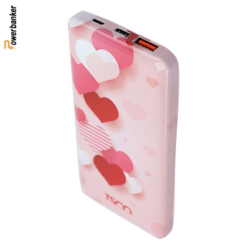 پاوربانک تسکو طرح قلب TSCO TP836 10000mAh - فست شارژ