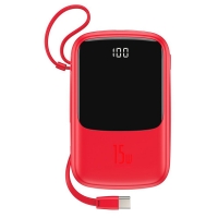 خرید، مشخصات و قیمت پاور بانک باسئوس Power Bank PPQD-A Qpow 10000mAh - پاوربانکر